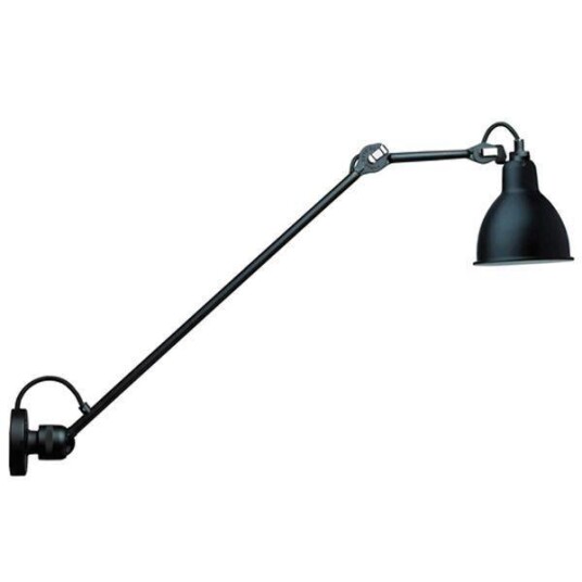 Lampe Gras N304 L60 Vegglampe Matt Sort Hardwired Lampe Gras N304 L60 Vegglampe Matt Sort Hardwired