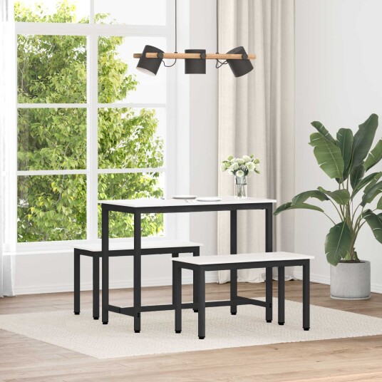 vidaXL benk Hvit 80 x 35 x 45 cm Massiv furu vidaXL benk Hvit 80 x 35 x 45 cm Massiv furu