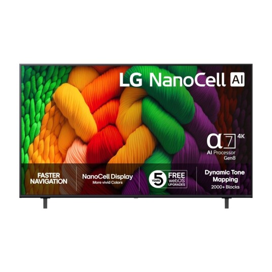 LG 65" 4K NANOCELL TV 65NANO8E LG 65" 4K NANOCELL TV 65NANO8E