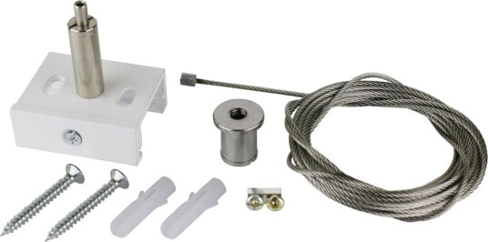 Spectrum Opphengssett for 3 fase skinner Hvit 3m Spectrum Spectrum Opphengssett for 3 fase skinner Hvit 3m Spectrum