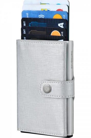 Samsonite Alufit slide up wallet Silver