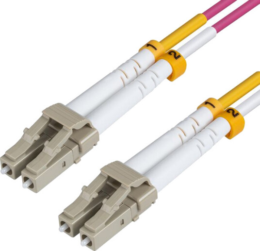 MicroConnect - Nettverkskabel - LC/UPC multimodus (hann) til LC/UPC multimodus (hann) - 2 m. - fiberoptikk - 50 / 125 my - OM4 - halogenfri - lilla MicroConnect - Nettverkskabel - LC/UPC multimodus (hann) til LC/UPC multimodus (hann) - 2 m. - fiberoptikk - 50 / 125 my - OM4 - halogenfri - lilla