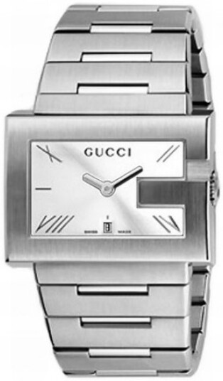 Gucci Herreklokke YA100306 Sølvfarget/Stål