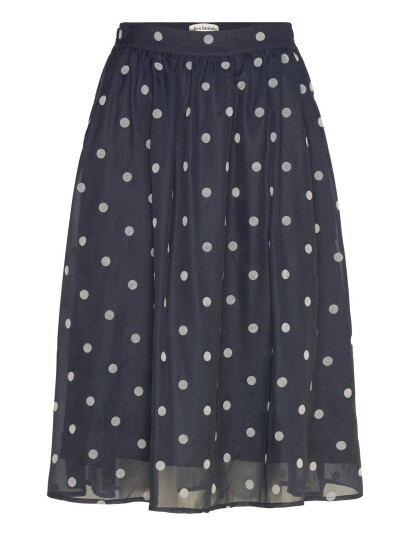 Lollys Laundry Ellall Midi Skirt   Navy   S