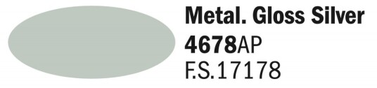 Italeri Metal Gloss Silver 20ml