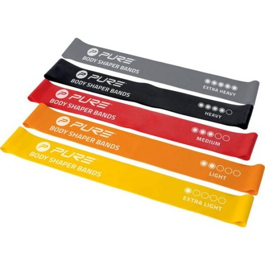 Pure2Improve Body Shaper Resistance Bands - 5-Pack Pure2Improve Body Shaper Resistance Bands - 5-Pack