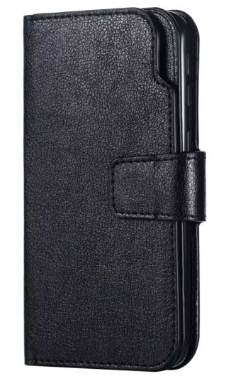 INCOVER Samsung Galaxy A40 Dual Flip Skinn Deksel - Svart