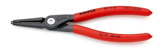 Knipex Låseringtang 4811 J2 19-60mm Indre med Kromvanadiumstål