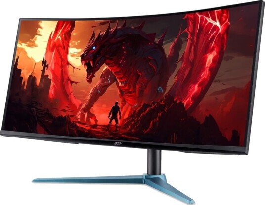 Acer Nitro ED340CU 34" UWQHD Curved Svart Acer Nitro ED340CU 34" UWQHD Curved Svart