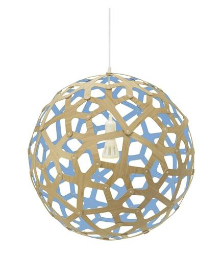 David Trubridge Korall Taklampe Ø80 Blå David Trubridge Korall Taklampe Ø80 Blå