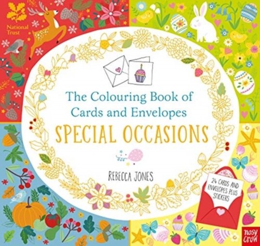 National Trust: The Colouring Book of Cards and Envelopes: Special Occasions National Trust: The Colouring Book of Cards and Envelopes: Special Occasions