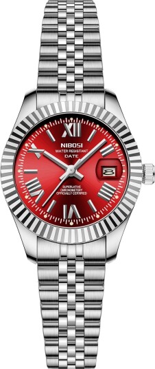 Nibosi Millbury Silver Red