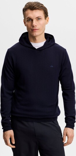 J. Lindeberg Karl Merino Hoodie Navy L J. Lindeberg Karl Merino Hoodie Navy L