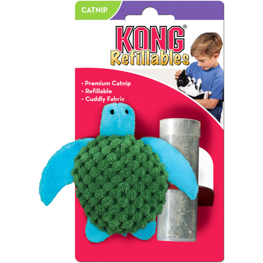 Kong Cat Turtle Med Kattemynte