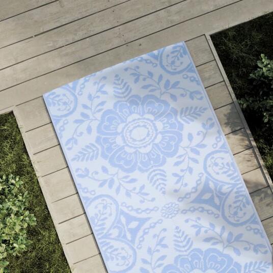 Uteteppe babyblå 80x250 cm PP 317033