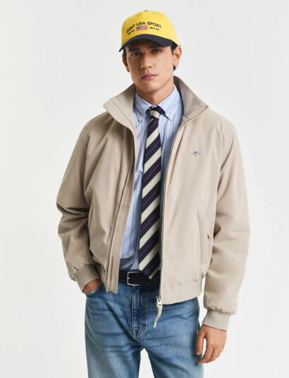 GANT Padded Hampshire Jacket - Beige - XXXL GANT Padded Hampshire Jacket - Beige - XXXL