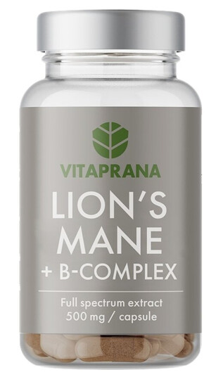 Vitaprana Lion´s Mane + B Complex 50pcs Vitaprana Lion´s Mane + B Complex 50pcs