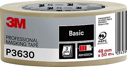 3m maskeringstape basic 48mmx50m 3m maskeringstape basic 48mmx50m