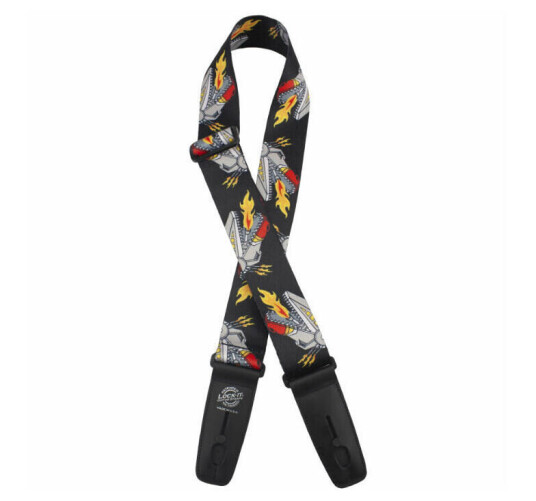 D'Andrea Lock-It Strap 2" Plush Poly T-Rex