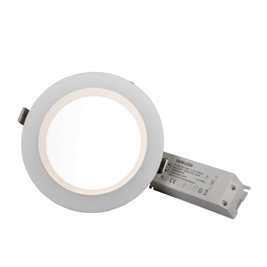 Hide-A-Lite DL Plano Basic Downlight hvit Ø170 mm Belysning