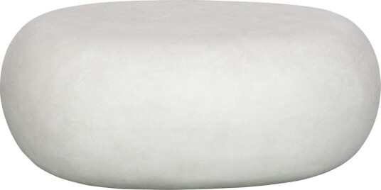 Kaffebord Pebble - Hvit, 31x65x49 cm
