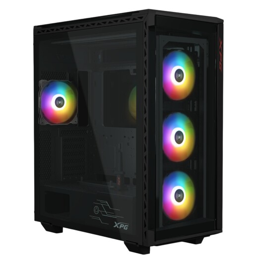 Adata XPG Battlecruiser II E-ATX Midi Tower Kabinett Svart Adata XPG Battlecruiser II E-ATX Midi Tower Kabinett Svart