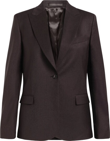 Filippa K Sasha Cool Wool Blazer DARK CHOCOLATE 36
