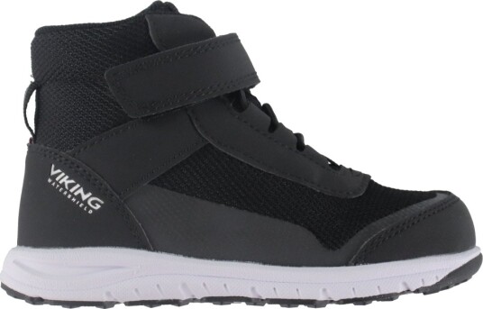 Viking Footwear Viking Kids' Knapper Reflective Mid Waterproof 1V Black 34 Viking Footwear Viking Kids' Knapper Reflective Mid Waterproof 1V Black 34