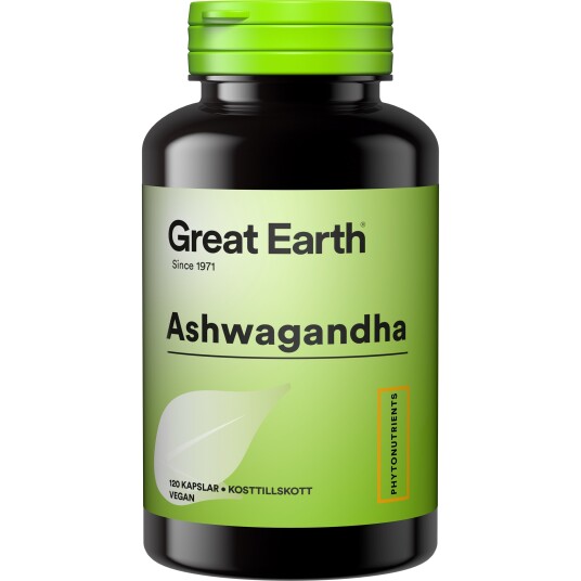 Great Earth Ashwagandha 120 kap