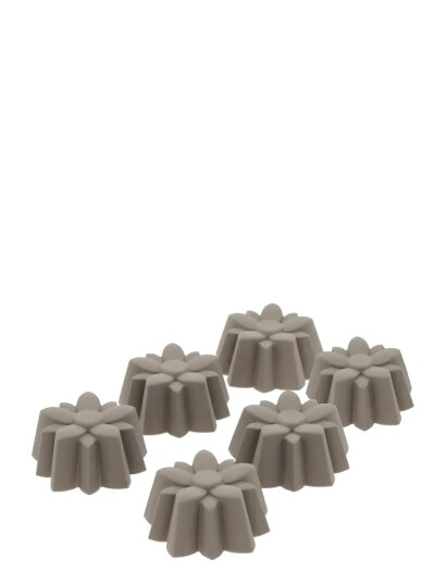 Blomsterbergs Muffinform Blomst 6 Stk. Latte Silikone Beige 7X7X3.5CM x 7 Blomsterbergs Muffinform Blomst 6 Stk. Latte Silikone Beige 7X7X3.5CM x 7