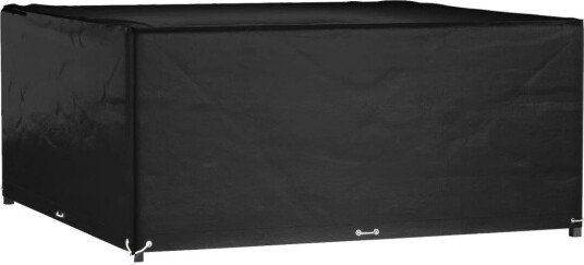 vidaXL Hagemøbeltrekk 16 maljer 250x250x90 cm firkantet