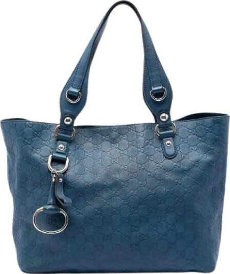 Gucci Vintage Dame Blå Gucci Vintage Dame Blå