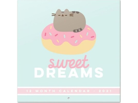 Pusheen - Kalender For Daglig Planlegging Fra Foodie 2021-Kolleksjonen