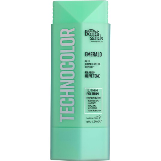 Bondi Sands Technocolor Emerald Face Self Tan Serum 50ml