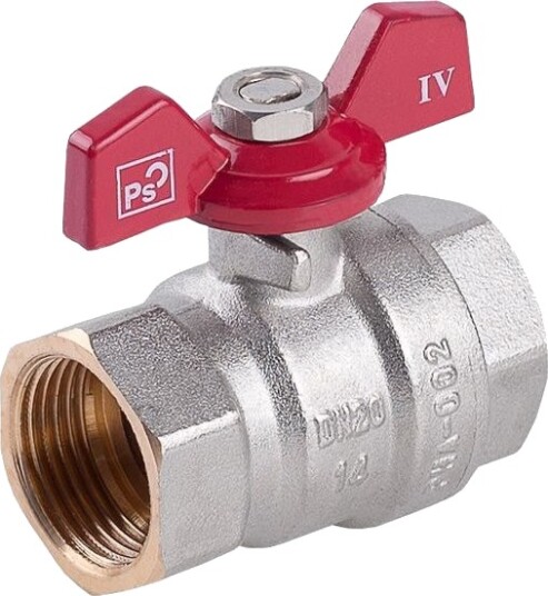 Perfexim Kuleventil Vann Ww Sommerfugl Forsterket 1/2" 00 002 0150 000