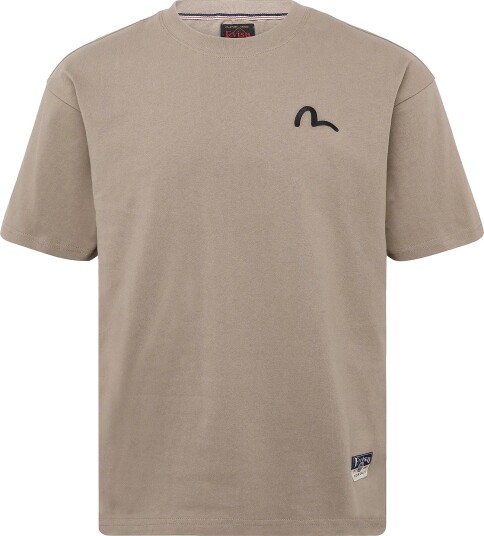 Evisu Ht Seagull Emb. Ss Tee TAUPE XXL