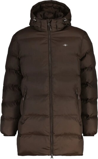 Gant Active Cloud Mid Length Jacket   BLACK BROWN   XXL