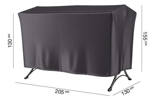 AeroCover Møbeltrekk Aerocover Til gyngestol 205 - 233 x 90 x 75 cm Svart