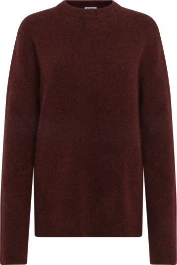 Filippa K Wool Yak Sweater Burgundy XS
