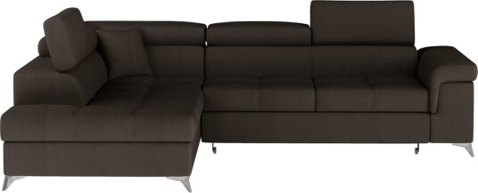 Seksjon Eltap Eridano 275x202x88 cm Monolith 29 Mørk Brun Venstre