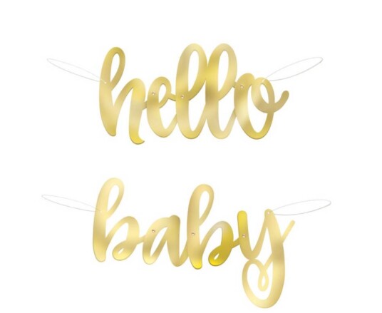 Banner Hello Baby 1m 