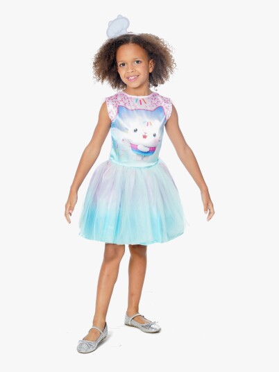 Rubies Gabby's Dollhouse Costume Cakey Cat Tutu Dress 1000834