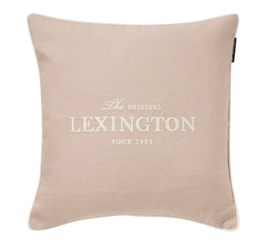 Original Logo putetrekk 50x50 cm beige hvit