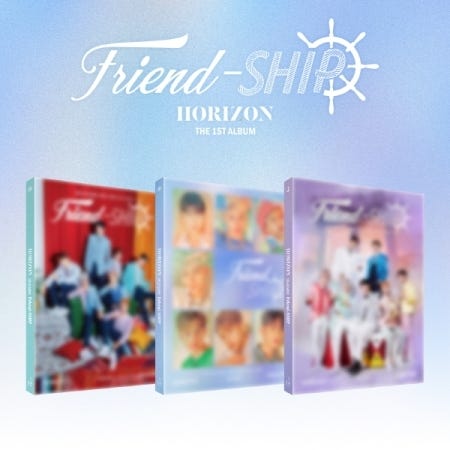 Hori7on FriendShip Random Cover Incl. ID Picture, Student ID Card, Photocard + Poster CD Hori7on FriendShip Random Cover Incl. ID Picture, Student ID Card, Photocard + Poster CD