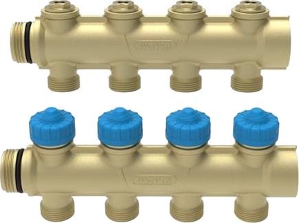 Wavin Comfia Fordelersett 3/4" Ø20/2mm 4 Avgreninger Wavin Comfia Fordelersett 3/4" Ø20/2mm 4 Avgreninger