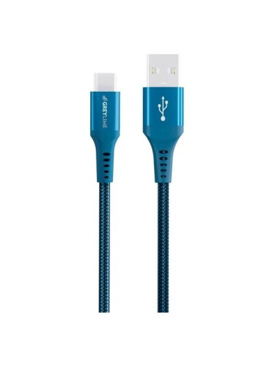 GreyLime USB-A to USB-C 0.5m Blue C21AC05M01
