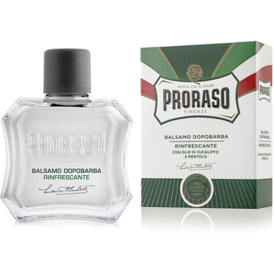 Aftershavebalsam PRORASO Green Eucalyptus & Mentol 100 ml