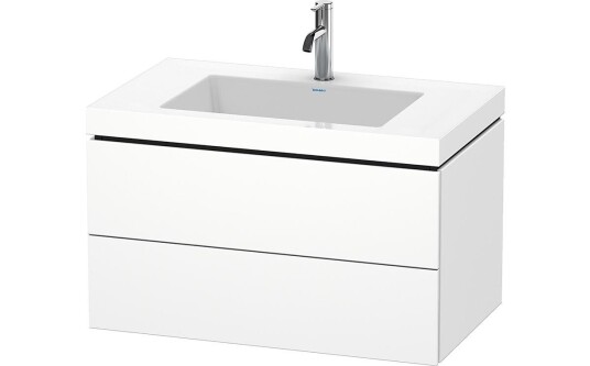 Duravit L-Cube Servantskap m/2 skuffer 800x500x480 mm Hvit Matt