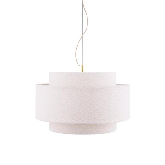 Globen Lighting Noah Taklampe 70 Bouclé Hvit Globen Lighting Noah Taklampe 70 Bouclé Hvit