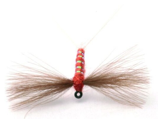 Umpqua Flies Cdc Flash Spinner Red